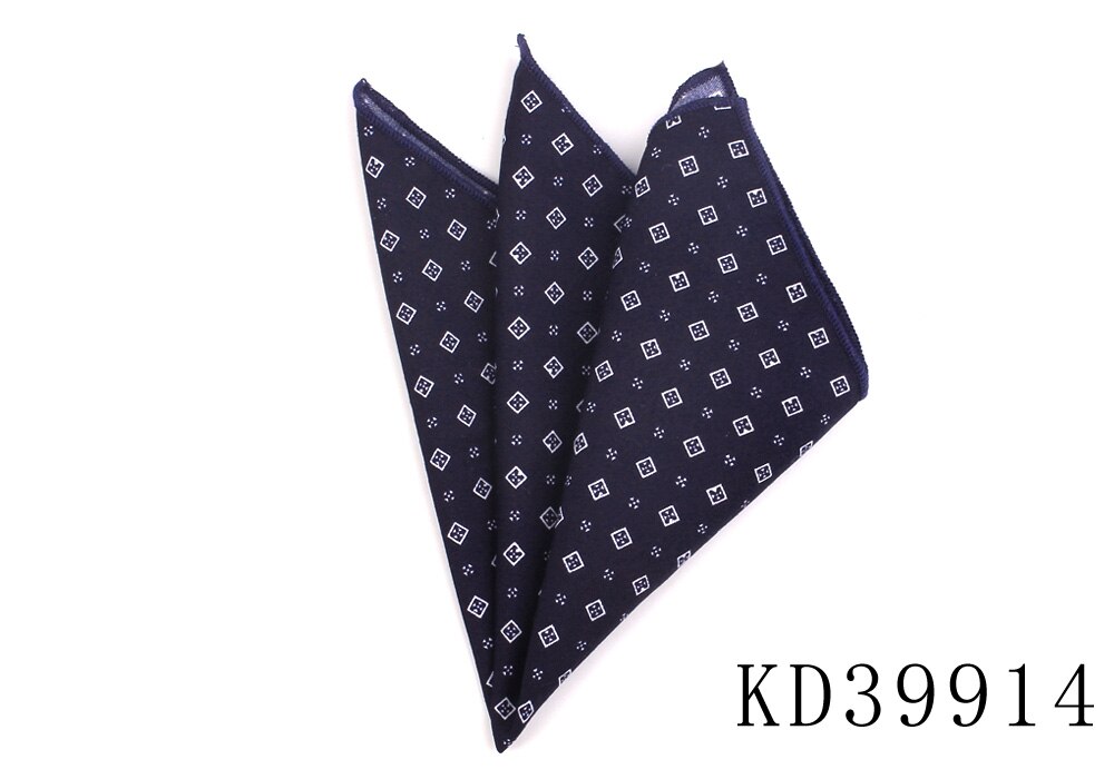 Costumes poche carré pour hommes femmes poitrine serviette Hanky messieurs Hankies hommes costume mouchoir géométrique coton poche serviette