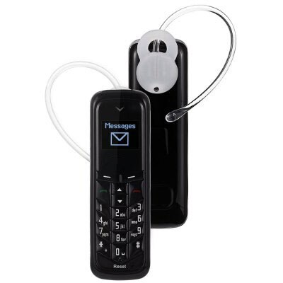 Original gt-star BM50 débloqué Mini téléphone portable Bluetooth Dialer 0.66 pouces avec téléphone portable mains libres en Stock