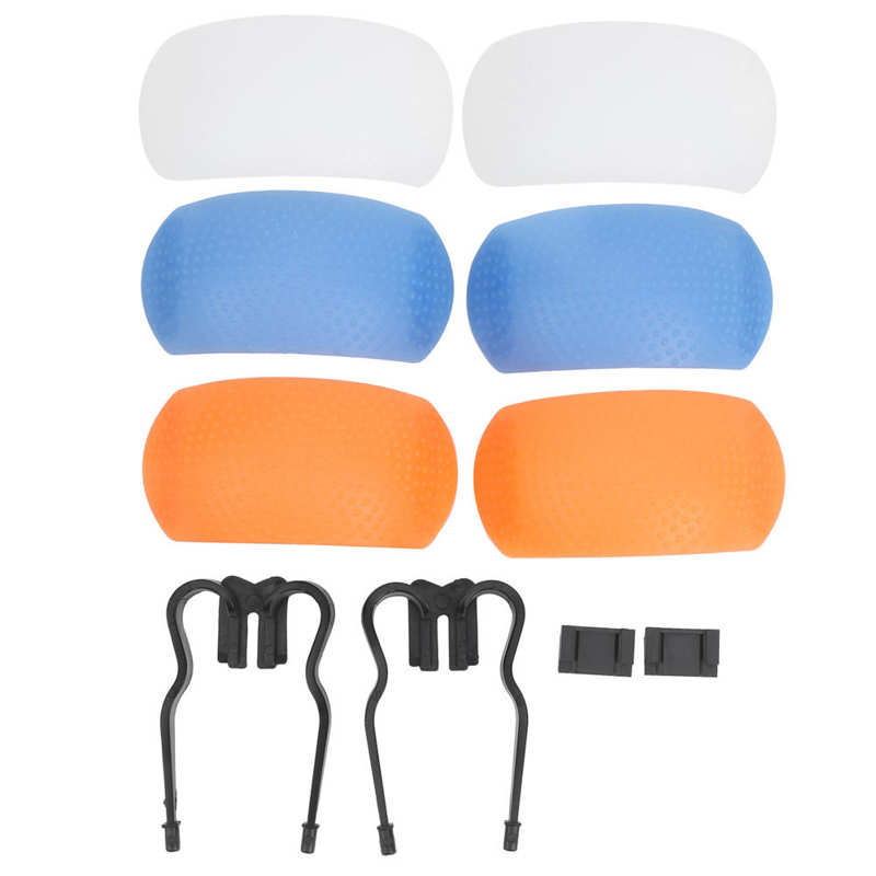 2 sets flitsdiffusers voor cameraflitsers, softboxen en fotografie-onderdelen