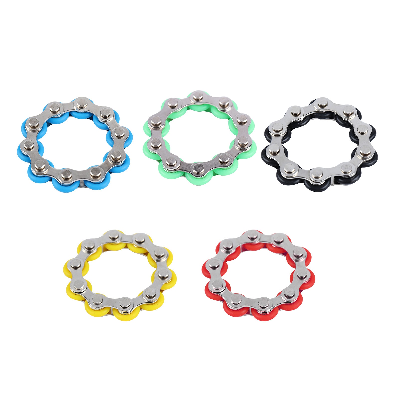 Fidget toys Bicycle Chain Stress Relief Toys Autism Stress And Anxiety Relief Toys 10 Bit Antistress Fidget Roller Relax toys