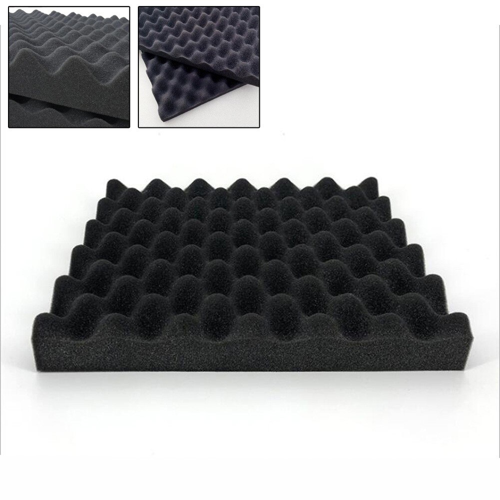 30*30*3cm quadrato fonoassorbente spugna pannello di parete acustico piastrelle studio isolamento acustico cuscinetti in schiuma per studio