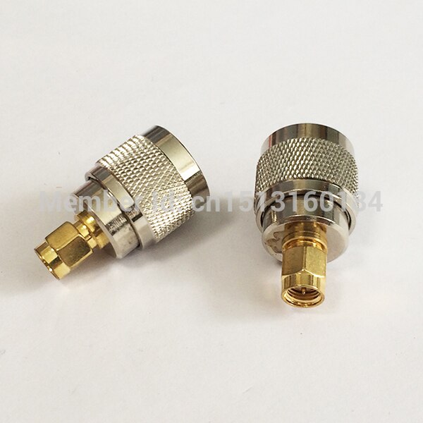 1 stück UHF Stecker auf SMA Stecker RF koax Adapter Modem Konverter Stecker Gerade Nickelplated