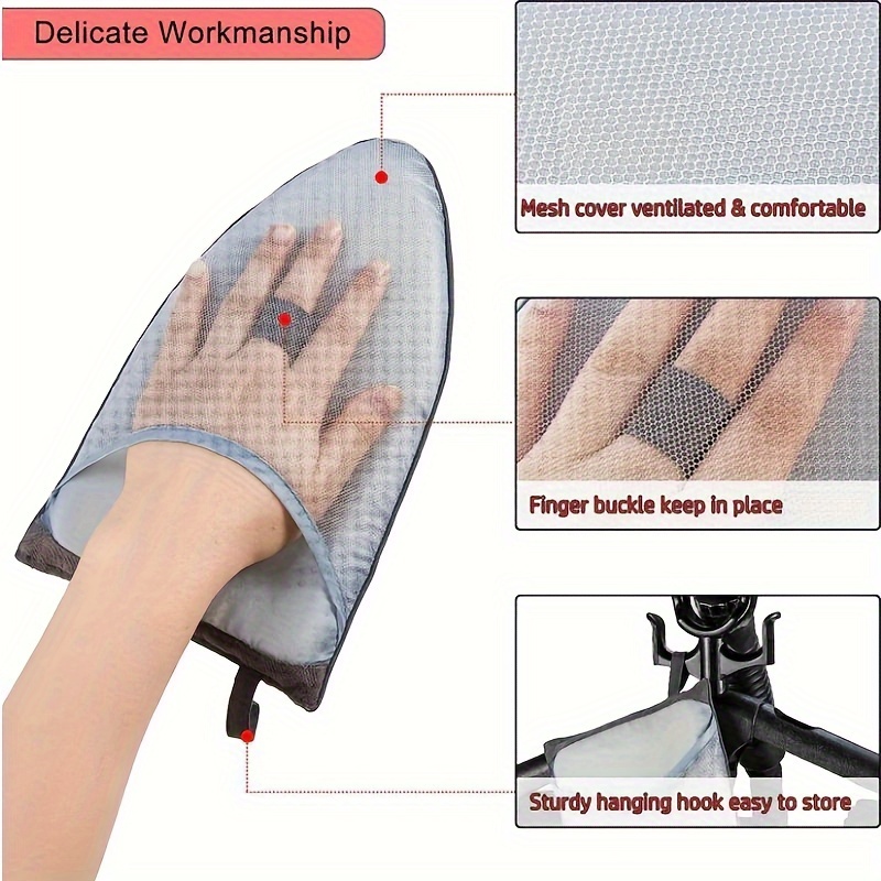 1 st Wasbare Strijkplank Mini Verbrandingsbeveiliging Handschoenen Ijzeren Pad Cover Hittebestendig Vlekbestendig Strijkplank voor Kleding
