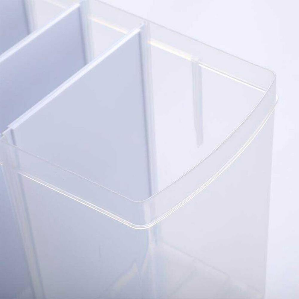 6 Grids Dry Food Dispenser Separate Rice Bucket Cereal Dispenser Moisture Proof Automatic Racks Sealed Metering Food Storage Box