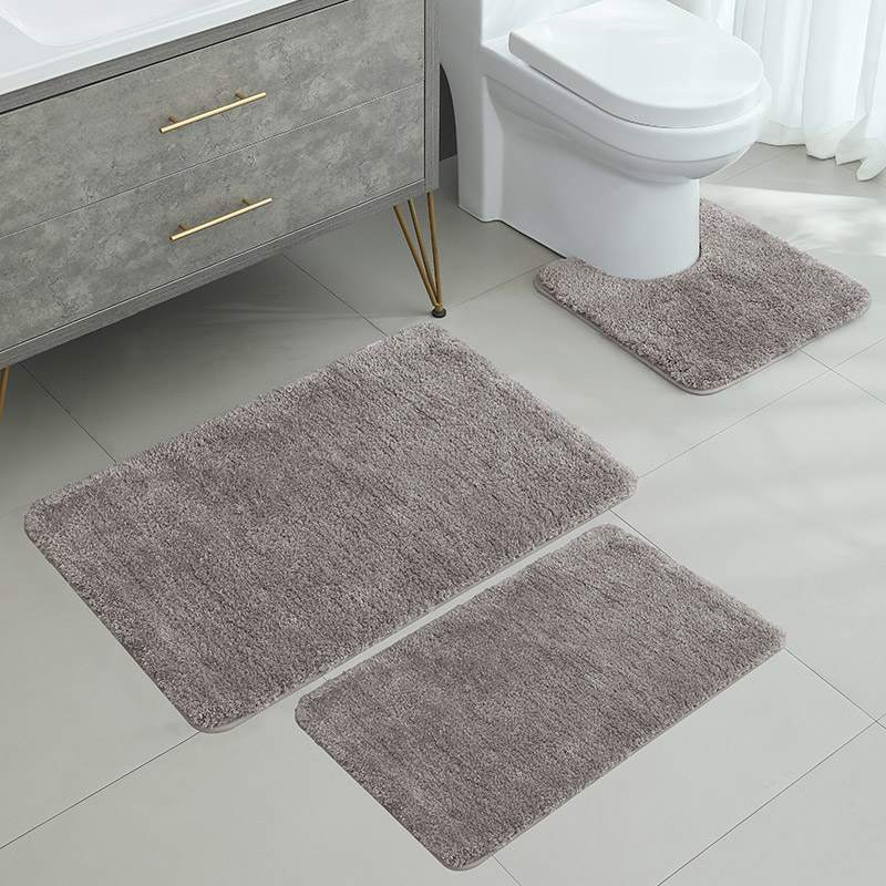 Pinkki kylpyhuoneen liukumaton ovimatto, pehmomatto, imukykyinen kylpyammeen lattiamatto, wc-lattiamatto, kodinsisustusmatto: 40*50cm / Vihreä