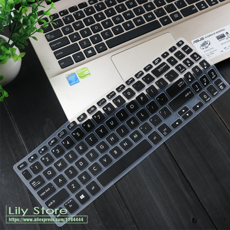 Silicone Gel Keyboard Cover Protector Skin For Asus S530FN S530UN S5300 S5300U S5300UN for ASUS Vivobook S15 15.6 inch