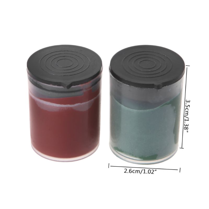 2 uds pasta para pulir Metal óxido de cromo lapeado abrasivo para herramientas de molienda