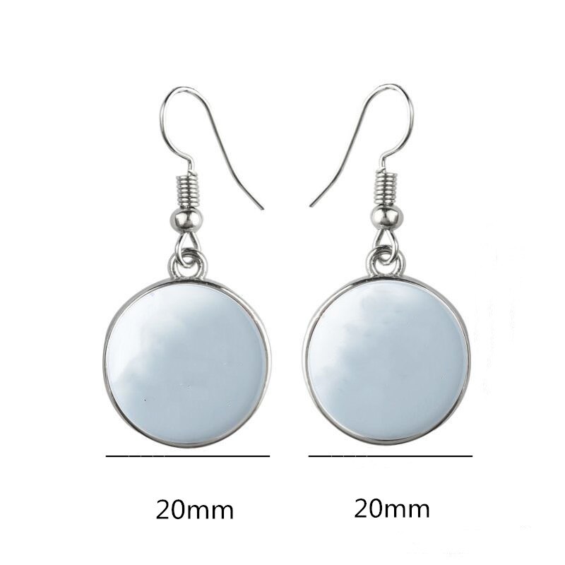 4 stk/sæt håndlavet glas vedhæng teen ulv teenager ulv symbol blå triskele triskelion allison argent halskæder armbånd øreringe