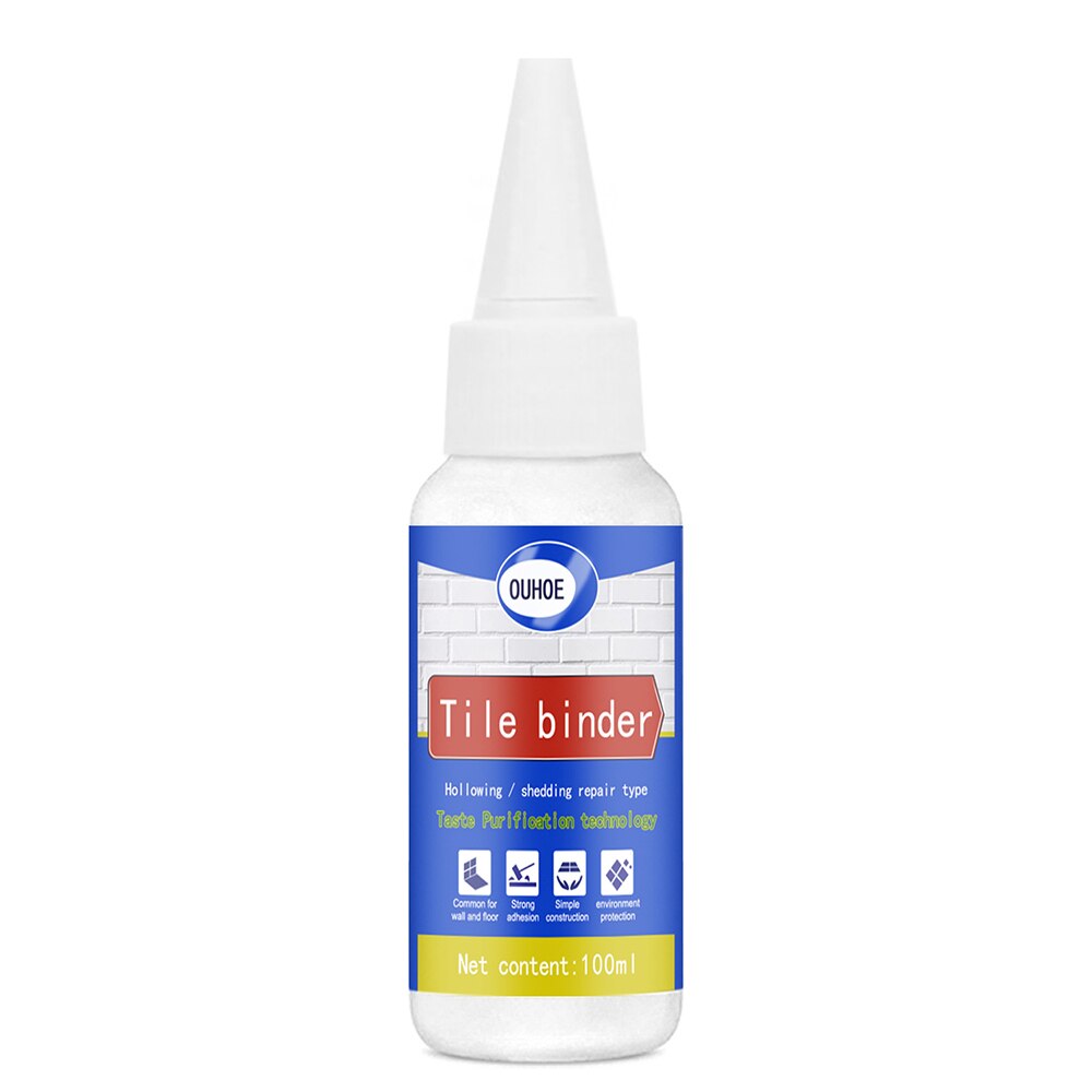Tile Repair Glue Strength Paste Adhesive Fast Repair Wall Mending For Home Tile Repair Glue PRE: 100ml
