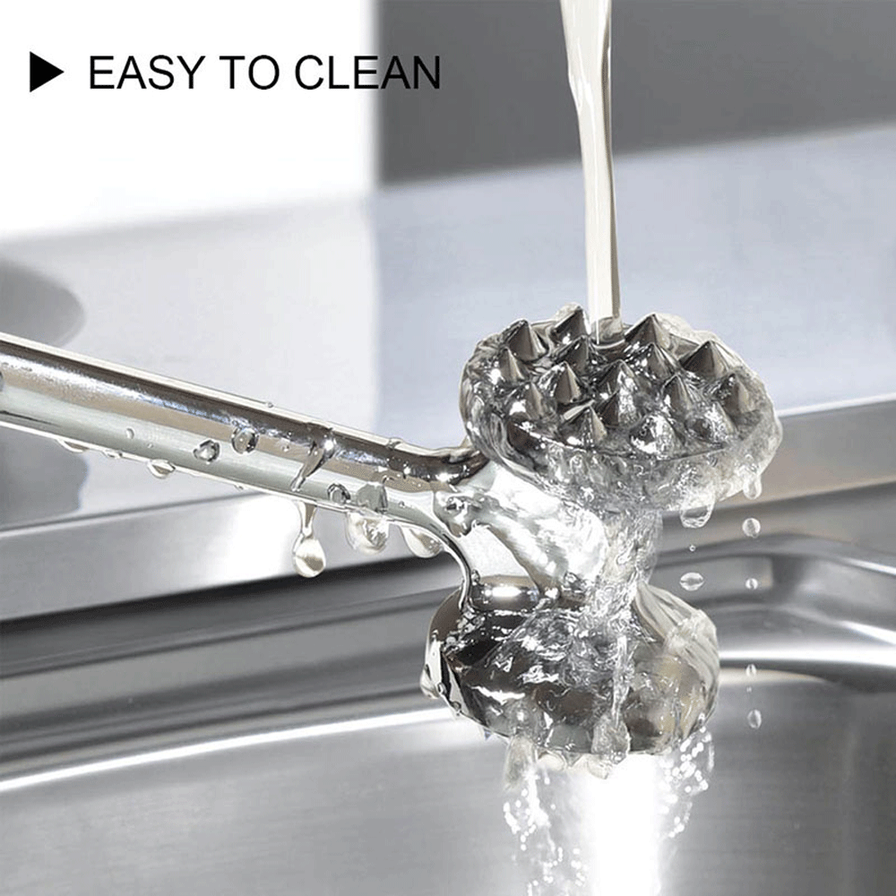 Meat Tenderizer Meat Hammer Chicken Pounder Non-slip Handle Double Sides Chicken Tenderizer Hammer Mallet Good Zinc Alloy