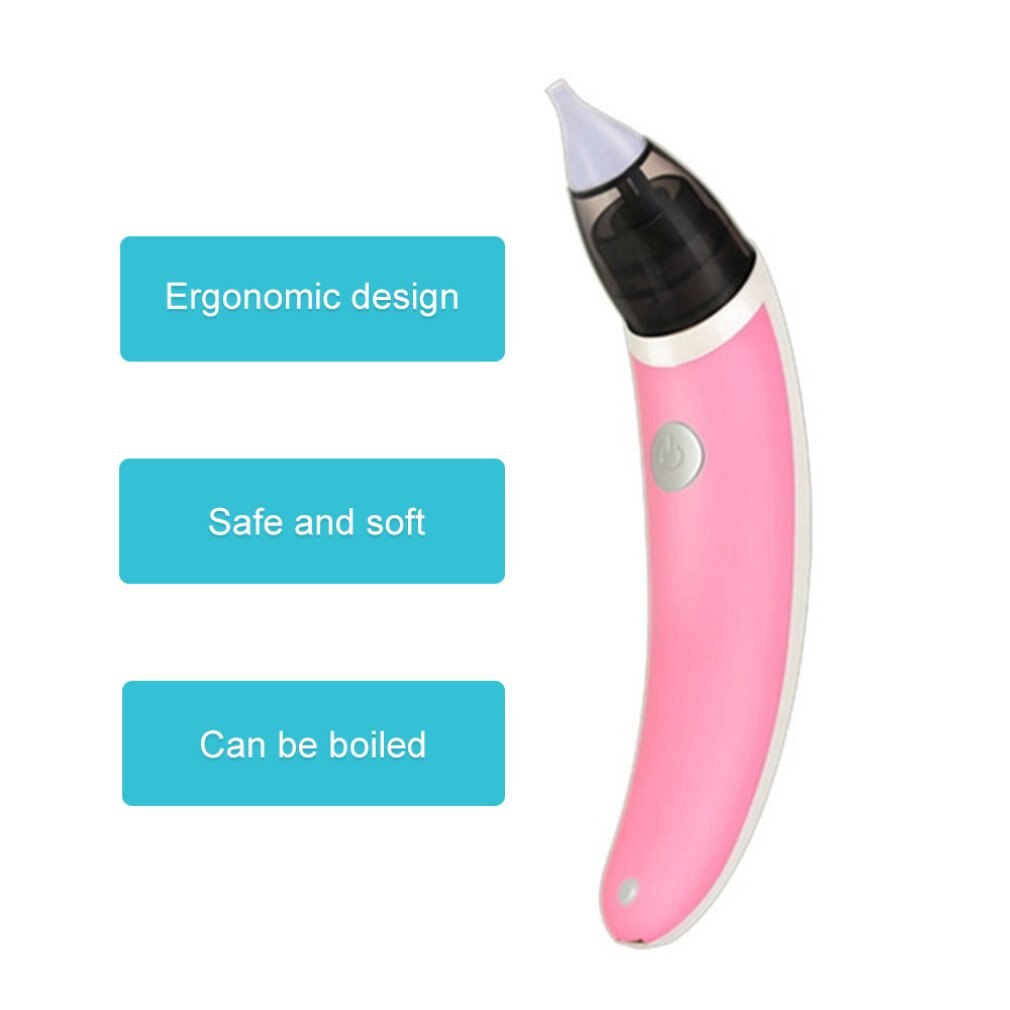 Baby Nasensauger Elektrische Sicher Hygienisch Nase Reiniger Baby Pflege Nase Spitze Oral Rotz Sauger Für Neugeborene