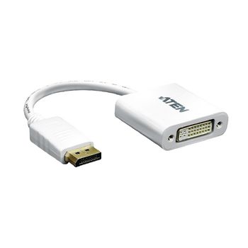 DisplayPort Display Port Kabel Mannelijke-DVI-D 24 + 1 Pin Male 0.15 m Wit