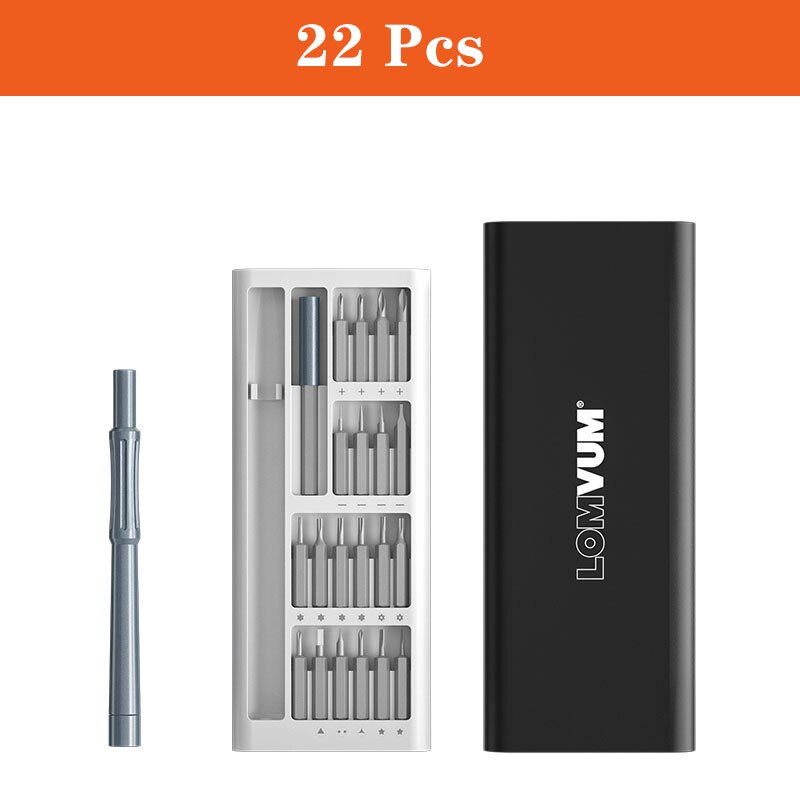 LOMVUM Screwdriver Kit Multi-function Precision Screw Driver Magnetic Screwdriver Bit For Camera Phone Repair Tool Hand Tool Set: SET 1