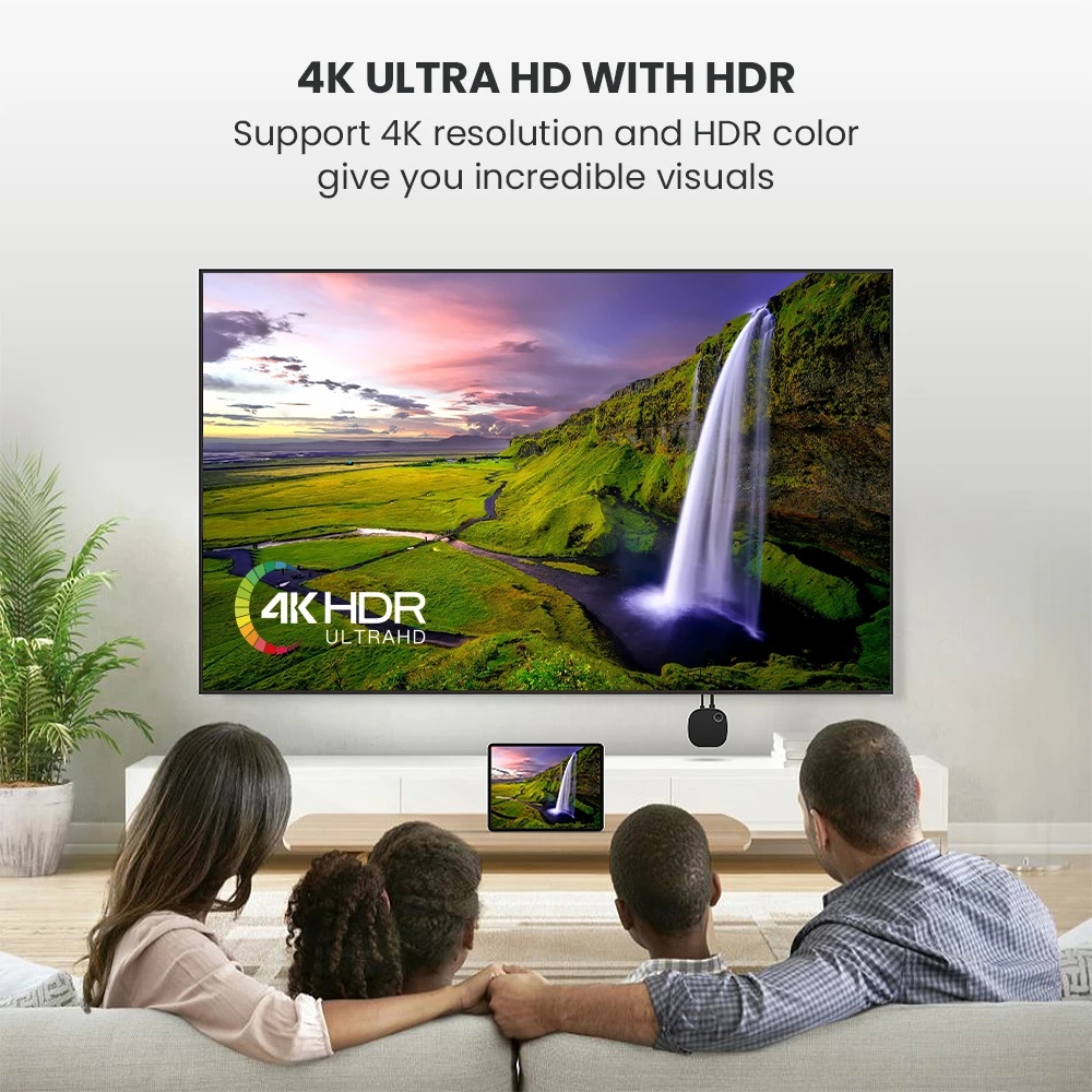 Sc01 2,4g/5g 4k hdr Profi creenca miracast wifi bildschirm werfer Anzeige empfänger dongle für luftspiel dlna hdmi tv Stock