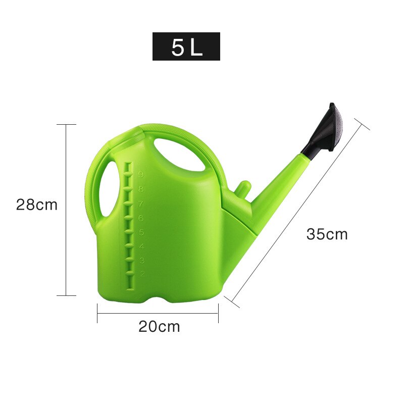 5L Detachable Watering Can Large Capacity Watering Can for Indoor Outdoor Garden Regadera de gran capacidad BDF99