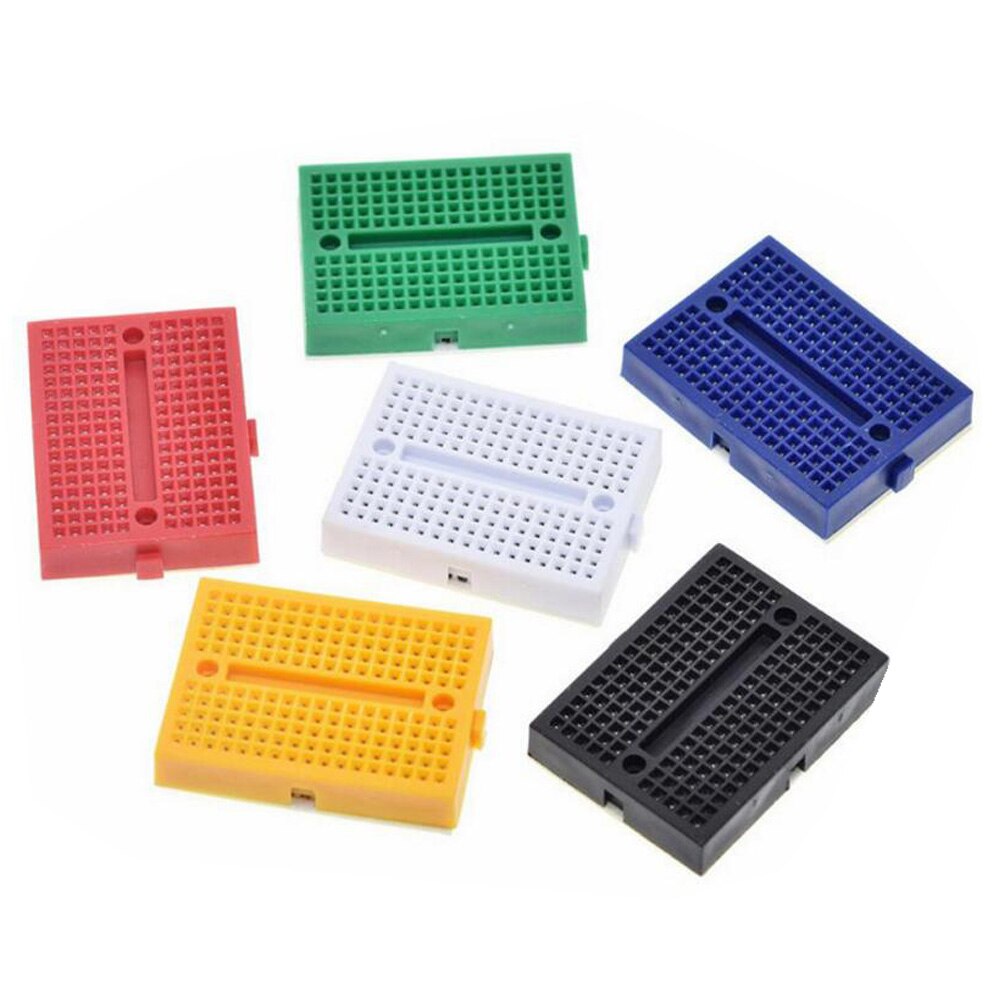 SYB-170 Mini Breadboard 170 Holes Mini Breadboard, Lab Bench, Portable Test Board, Universal Board