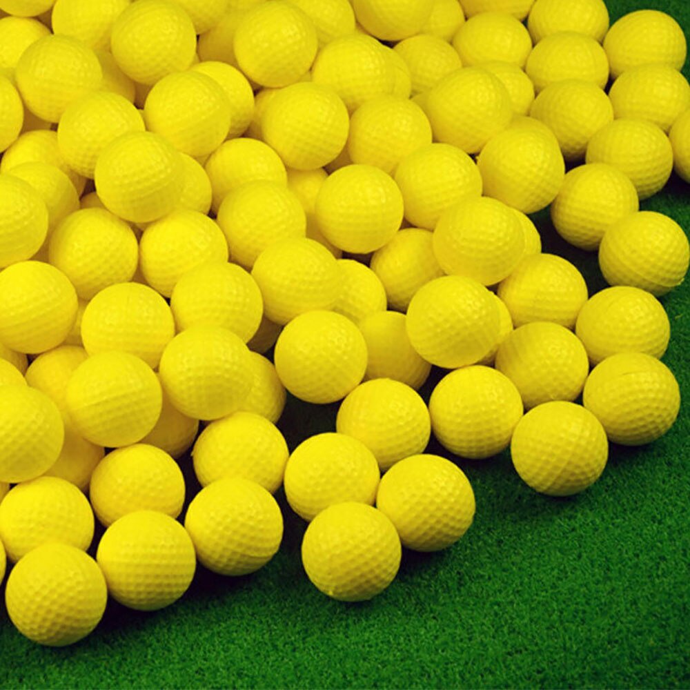 Practice Golf Balls 10x Golf Balls PU Soft Foam for Training Practice Ball Set