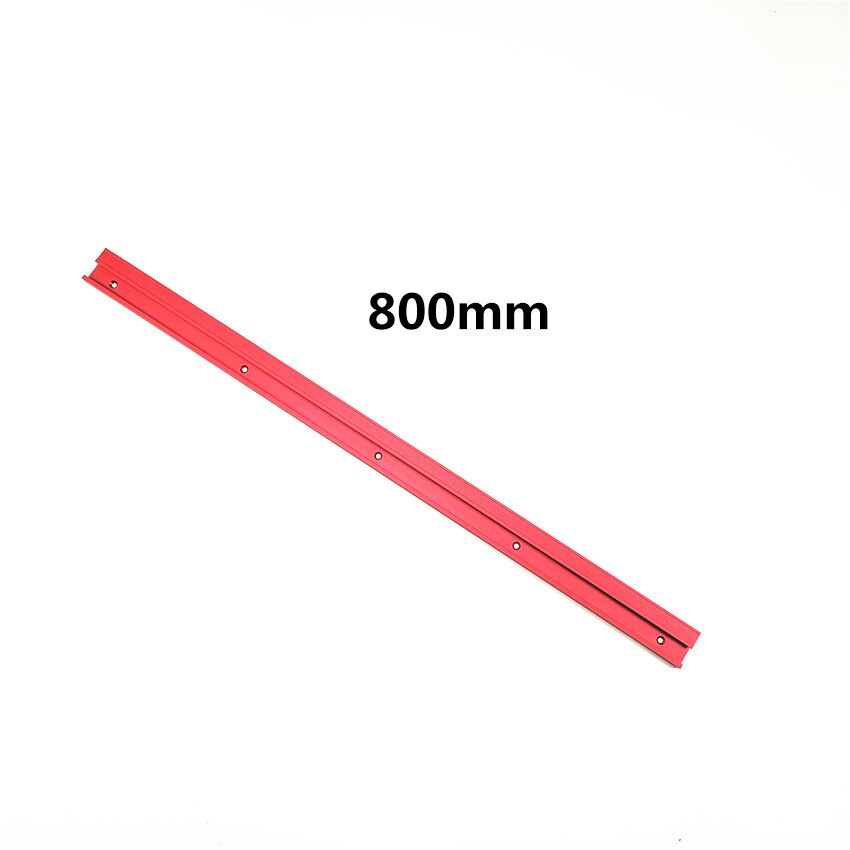 2 stks 800mm T Track Rail Aluminium T Slot Verstekrail Jig voor Houtbewerking