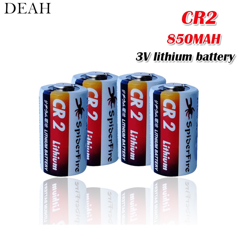 4Pcs 3V 850Mah CR2 CR15H270 CR15266 Lithium Batterij CR2 Voor Zaklamp Alarmsysteem Afstandsmeter Water Meter Primaire droge Batterij