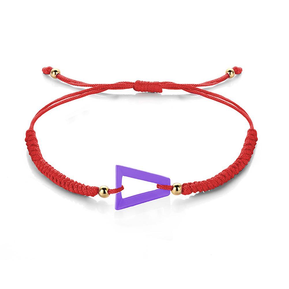 Einstellbar Neon- Regenbogen Dreieck Armbinde Für Frauen Männer Trend Chlidren der Armbinde Schmuck Geburtstag