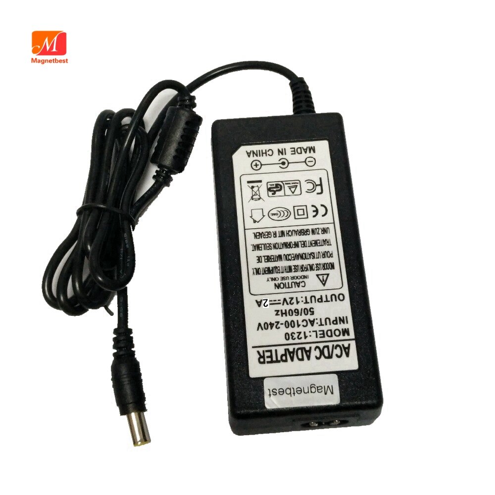12V 2A Power Adapter Charger for LG W1943SV E1948SX W1943SE E2060 E2260 ADS-24NP-12-1 12024G LCD Monitor 6.5MM with pin inside