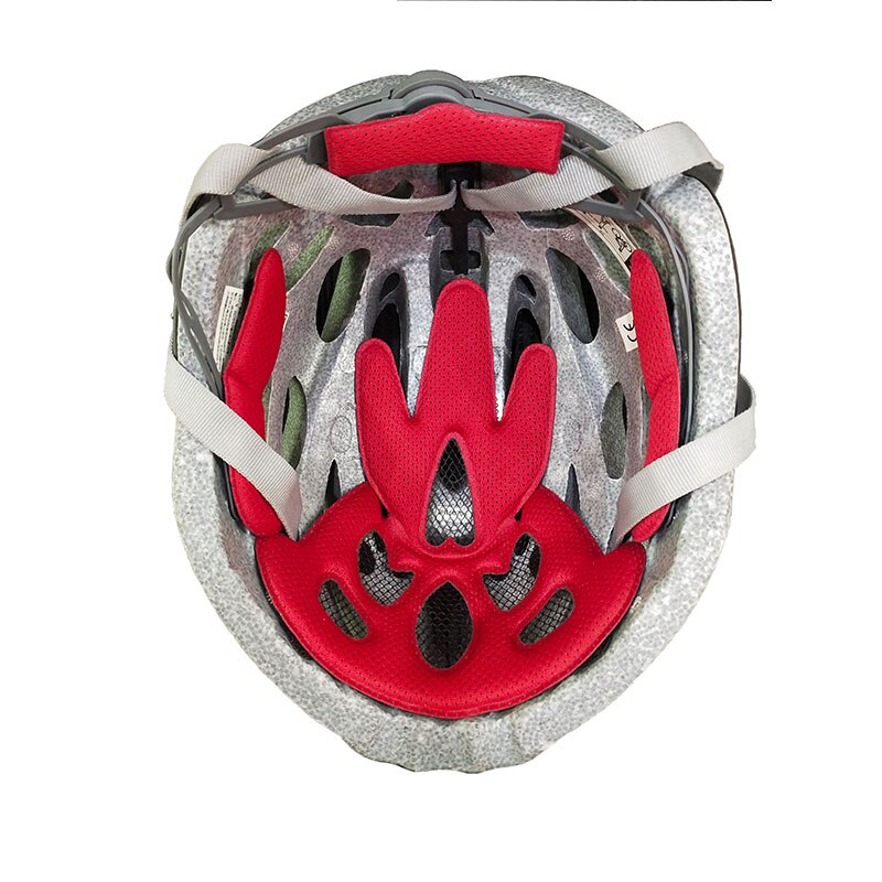 Éponge Protection vélo Velcro doublure moto équitation casque Velcro doublure éponge Protection intérieure coussinet 1/2/4 ensemble d'équitation