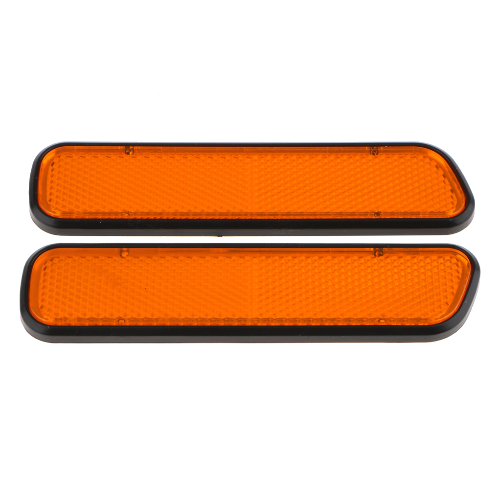 Paar 6 ''Auto Automotive Voertuig Motorfiets Fiets Tailer Reflectoren Reflecterende Strips