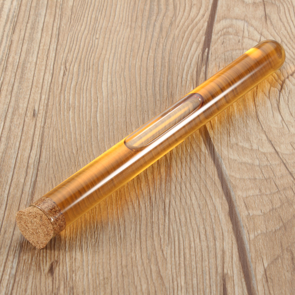 20pcs 12x100mm Laboratorio Trasparente Provette In Plastica Trasparente Con Tappi Di Sughero - Foto 13