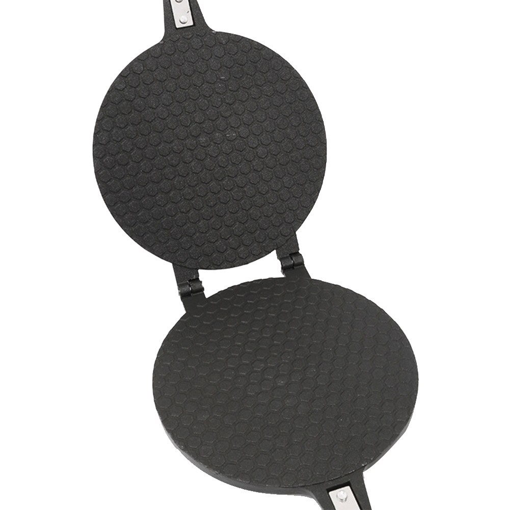 Gas Non Stick Eggs Roll Pancake Cone Double Side Griddle DIY Mold Kitchen Ice Cream Baking Pan Waffle Maker Aluminum Alloy Round