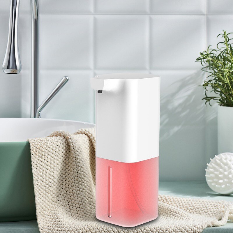 Liquid Soap Dispenser 350Ml Automatic Intelligent Sensor Induction Touchless ABS Hand Washing Dispensers for Kitchen Bathroom