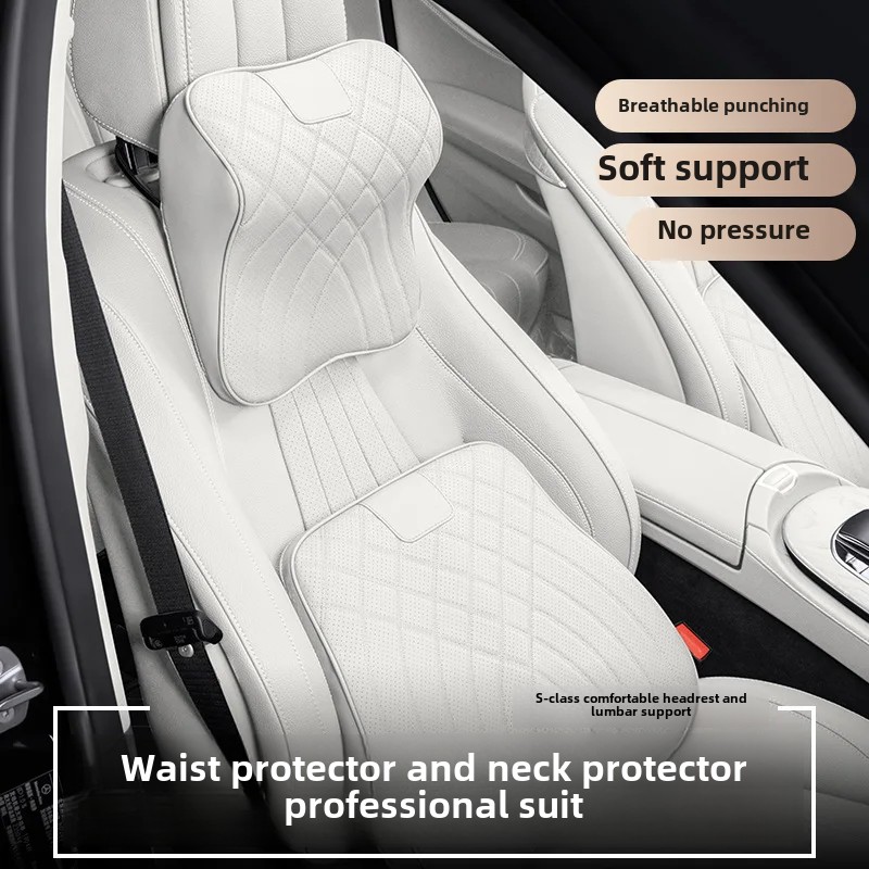 Poduszka podtrzymująca szyję podróżnika X70plus duża Góra morze król X90 zagłówek poduszka podtrzymująca talię akcesoria wewnętrzne dla Jietu C