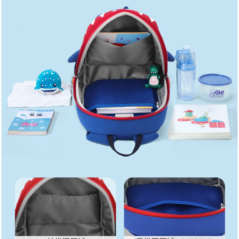 3D Cartoon maternelle sacs d'école mignon Anti-perdu enfant en bas âge sac à dos cartable bébé sacs pour âge 0-4 enfants enfants sac