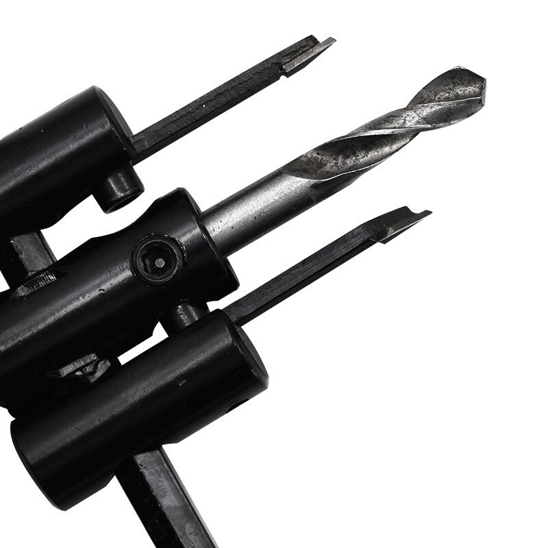 Abridor de agujeros ajustable tipo avión, herramienta para trabajar la madera, escariador de yeso