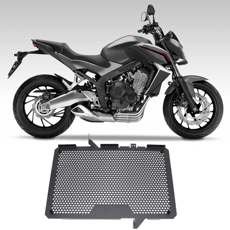 Motorcykel kylarskydd galler oljekylare lock till honda cbr 650f cb650f motorcykeltillbehör
