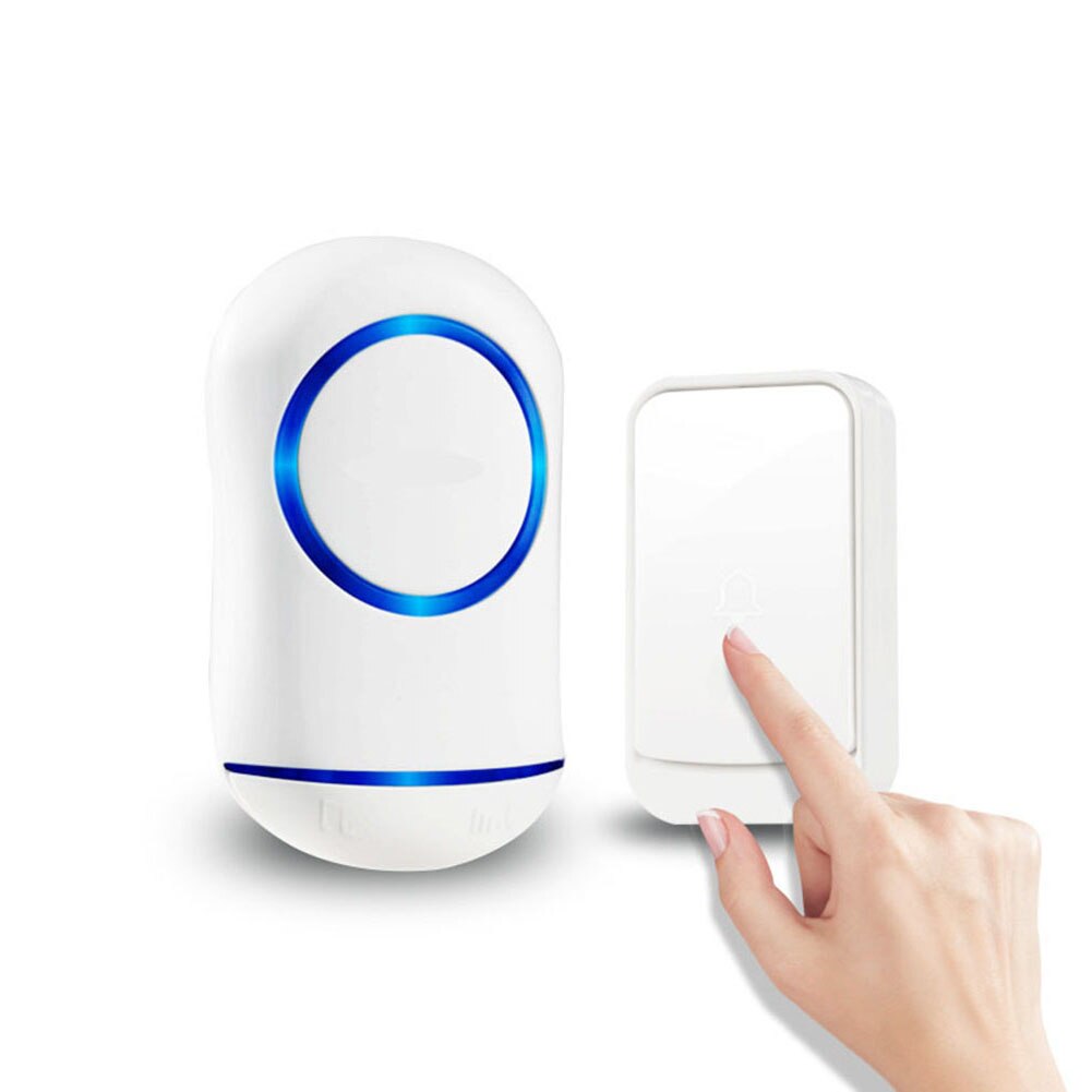 Home Cordless Doorbell Smart Indoor WiFi Door Bell Ring Wireless Waterproof Door Bell Chime Detection 200m Range US EU Plug