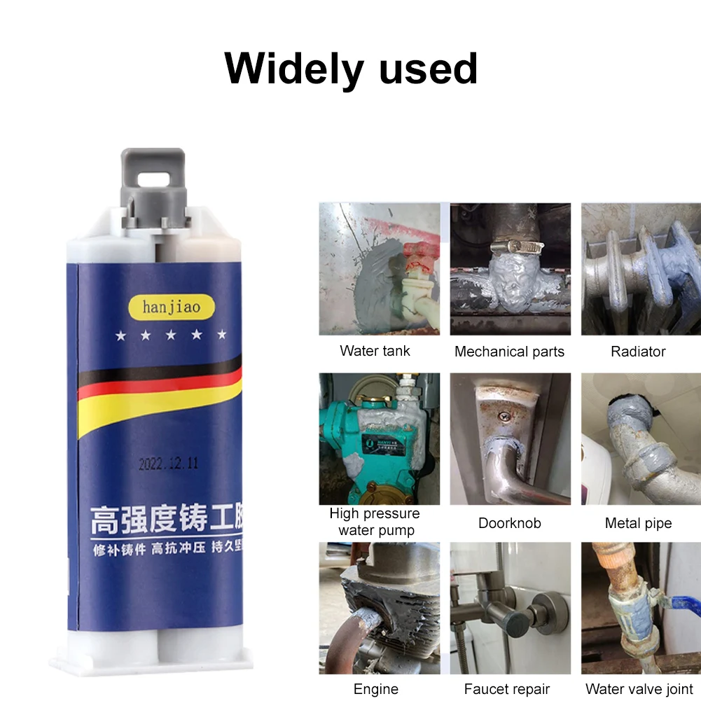 Extra Strong Foundry Glue HighTemperature Casting Repair Glue Heavy Duty Liquid Metal Welding Filler for Welding Copper Aluminum