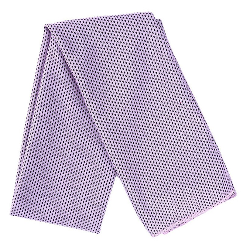 Car Towel Cool Towel Ice Cold Enduring Running Jogging Gym Chilly Instant Cooling Outdoor Sports Towel Swimming Towels Summer: Pink