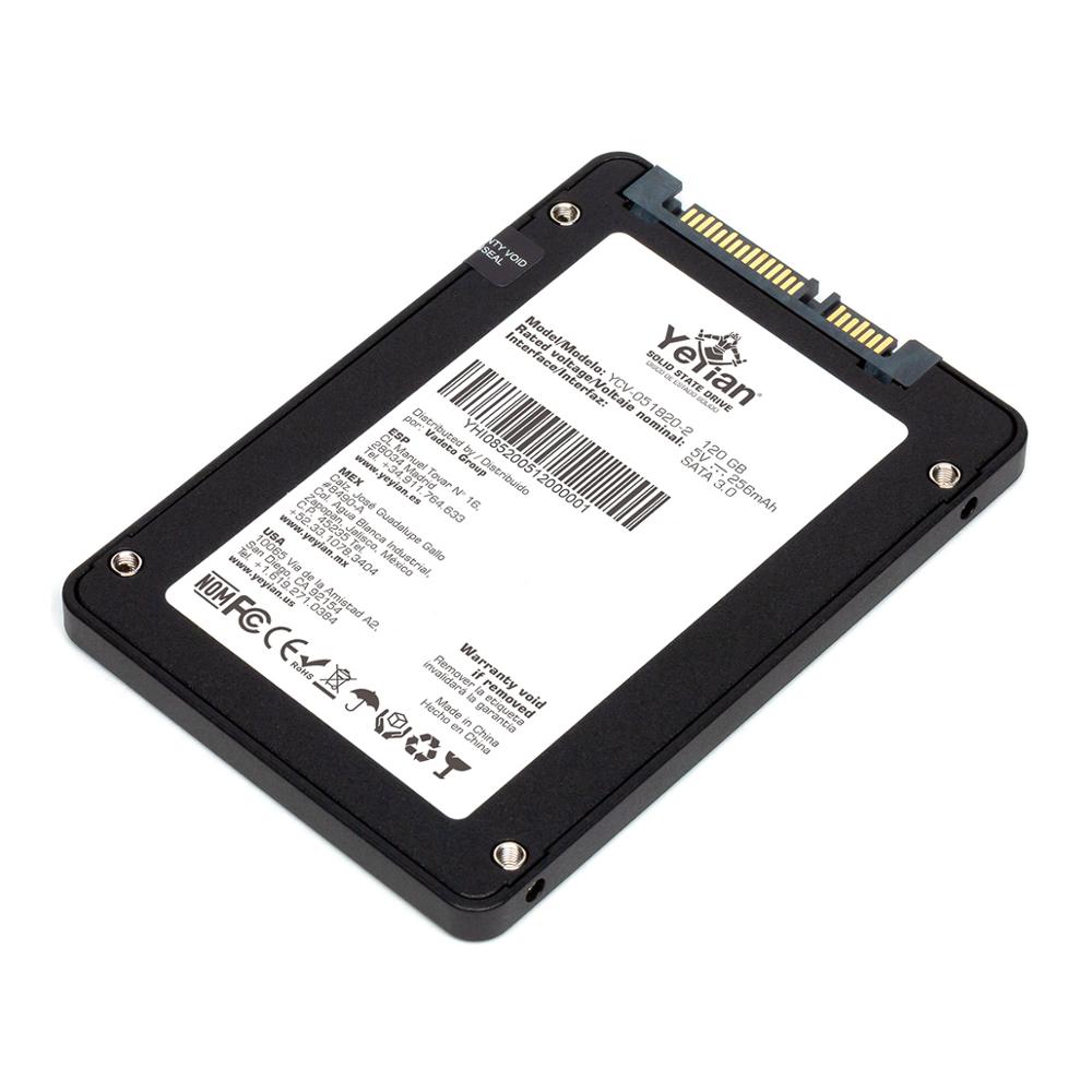 Disco a stato solido Yejian SSD VALK 120 GB 2.5 &quot;SATA, lettura 550 Mb/sec e scrittura 420 Mb/sec (YCV-051820-2