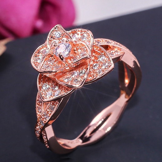 Bague Pour Femme Taille 59 - Magnifique, Neuve Jamais Portée - Bijou Sans Marque (sans Emballage)