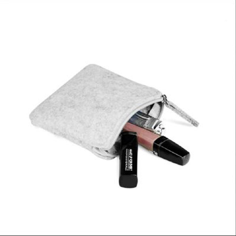 Feminino meninas bonito sentiu moda simples moeda bolsa carteira curta bolsa pequena mudança bolsa titular do cartão chave cor sólida meninas