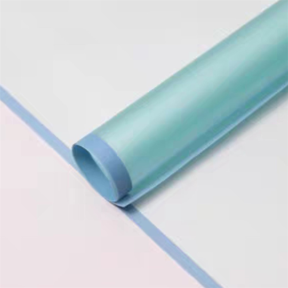 20 stks/pak Half Transparant Bloem Inpakpapier Koreaanse Stijl Slijprand Rose Verpakking Bloemist Boeket Inpakmateriaal