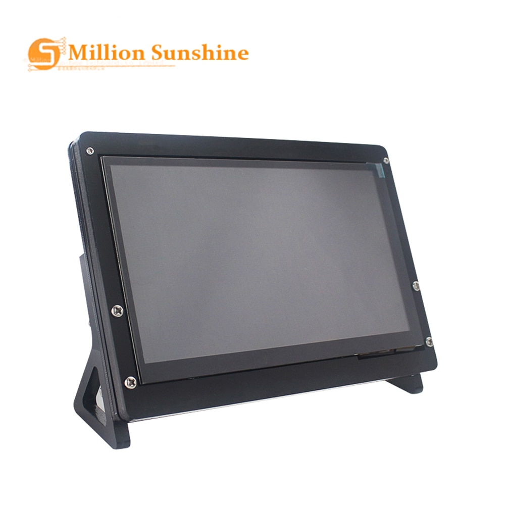 7 inch LCD Display Touch Screen Housing Bracket for Raspberry Pi 4/3B+/3B Acrylic Holder for 7 inch Raspberry Pi LCD RPI136