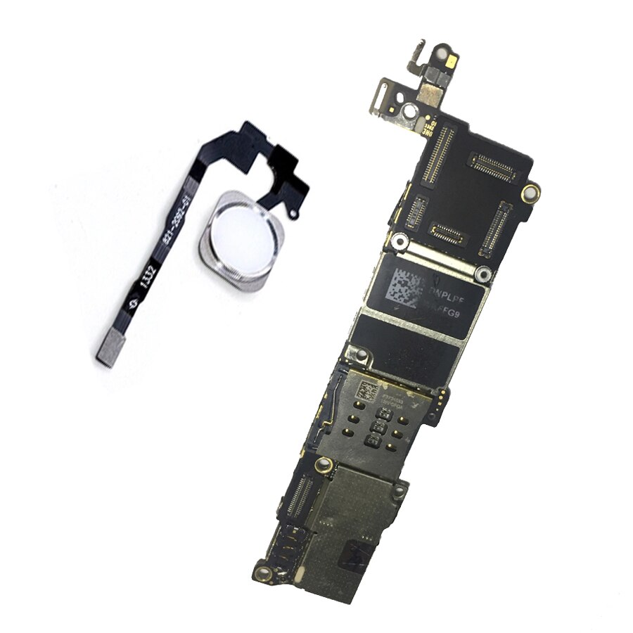 16GB 32GB 64GB Originale IOS di sistema per iphone 5 S SCHEDA MADRE con/senza touch ID SBLOCCATO iCloud mainboard per iphone 5 5s