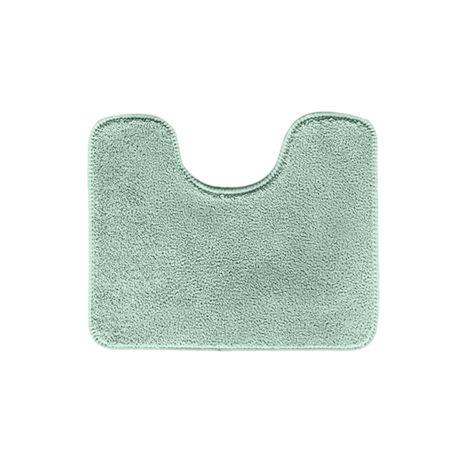 Luxury Toilet Rugs U Shaped Washable Bath Rugs For Bathroom Non Sliping Extra Absorbent Microfiber Bath Mat Plush Contours Rugs: Lavender