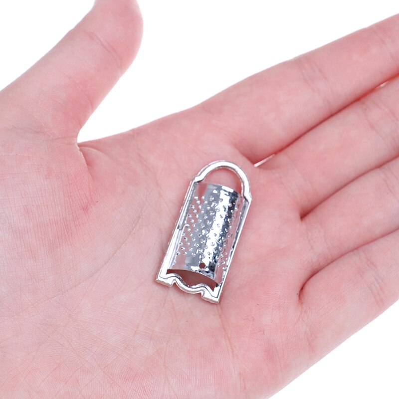 Newest 1Pcs 1:12 Miniature Dollhouse Cheese Grater Simulation Kitchen Food Toys