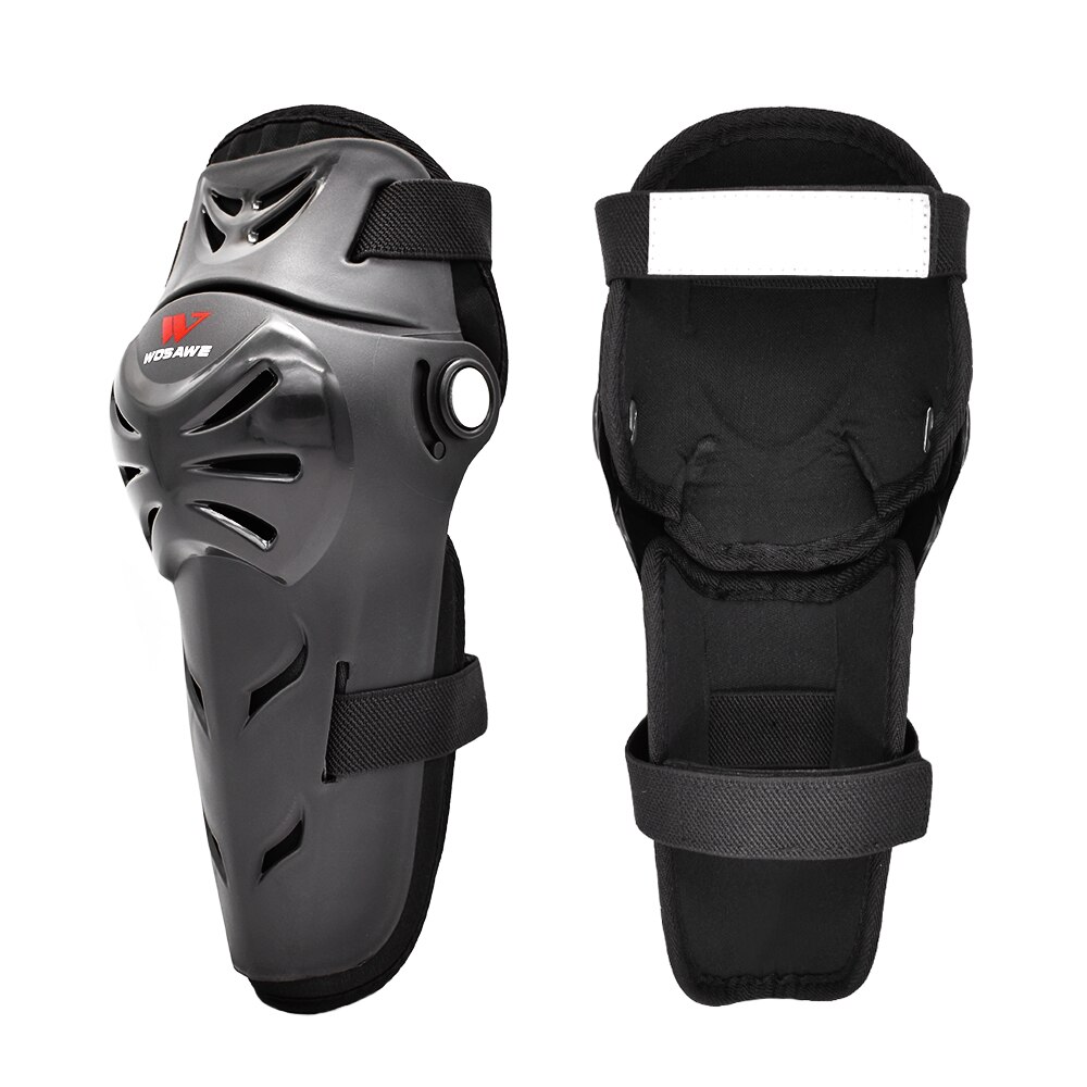 WOSAWE Moto coude protecteur garde coudière acier inoxydable Motocross équipement de protection hommes femmes Rodilleras Moto équipement: ML318-HZ Elbow Pad