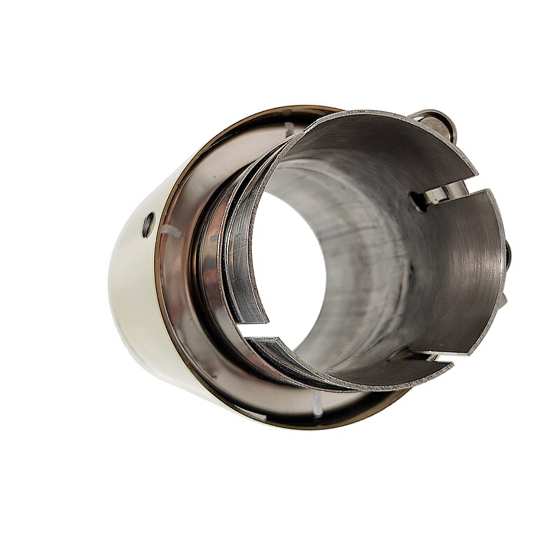 63mm Universal Square Chrome Car Rear Exhaust Pipe Nozzle Muffler Tip - View #6