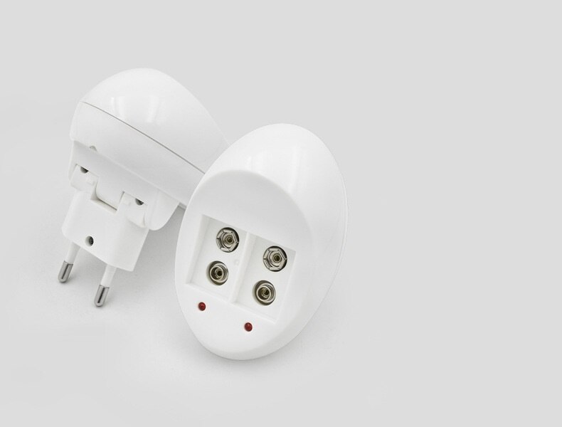 2pcs 2000MAH 9v Ni-MH battery Universal 9v charger