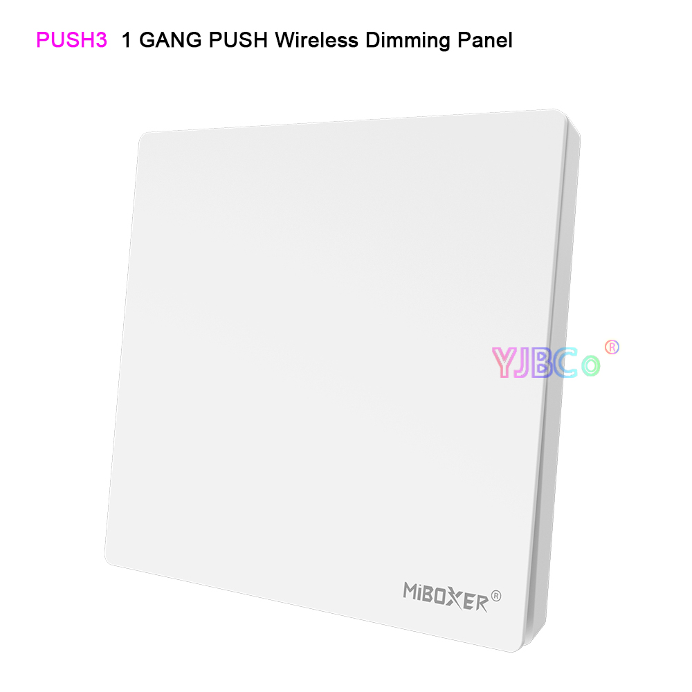 MiBoxer 2,4G Dimmpanel Fernbedienung einfarbiger Schalter schwach Helligkeitsregler K4 K1 k2 K2S K3 K3S Y1 B1 B5 U1 drücken3 drücken3-2: orange