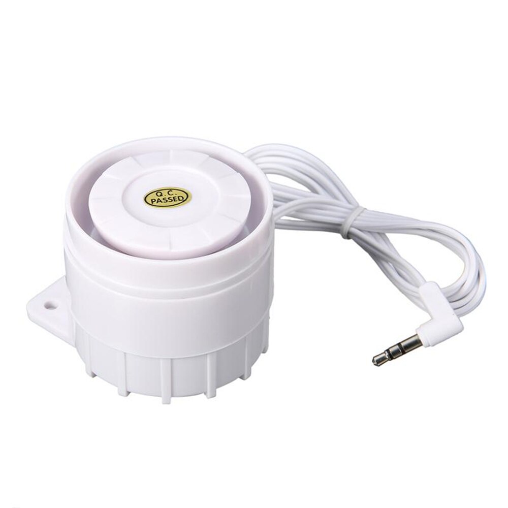 Haut-parleur à sirène filaire, Jack 3.5mm, pour système d&#39;alarme de sécurité domestique sans fil, PG-107, PG-106, PG-105, PG-103